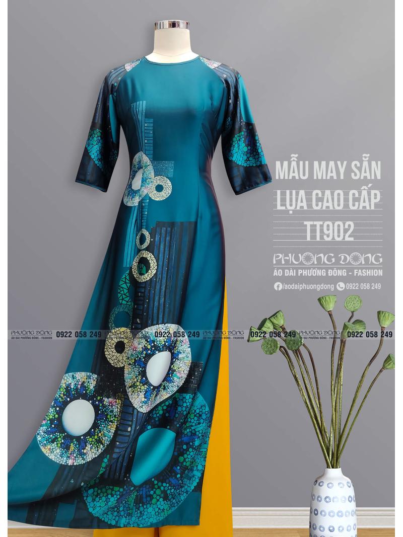Áo Dài Truyền Thống Lụa Cao Cấp TT902